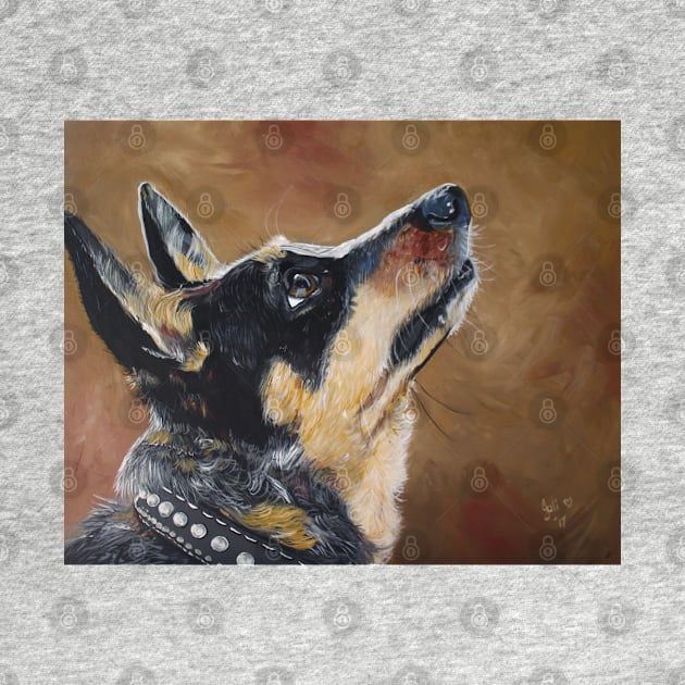 Jesse - Mini Blue Heeler by Krusty